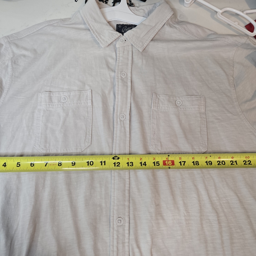 Grayers Light Gray Dress Shirt Xxl Big‎ And Tall - Picture 4 of 12